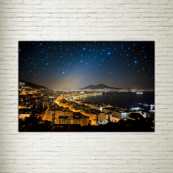 Quadro su tela Napoli Night - Quadro su Tela - Paesaggi e Natura