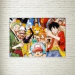Quadro su Tela One Piece Squad