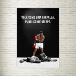 Quadro su tela Muhammad Alì Motivational
