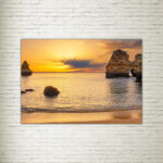 Quadro su tela Sunset Mare