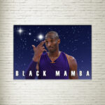 Quadro su tela Black Mamba