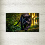 Quadro su tela Black Panter