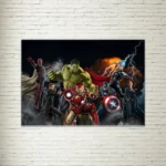 Quadro su Tela Avengers Family