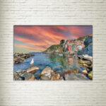 Quadro su tela Costiera Cinque Terre