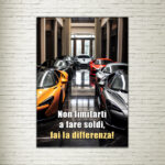 Quadro su Tela Motivational Car