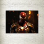Quadro su Tela Hard Spider-Man