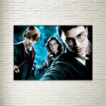 Quadro su Tela Harry Potter Squad