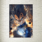 Quadro su Tela Dragon Ball Vegeta
