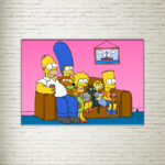 Quadro su Tela The Simpson Family