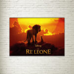 Quadro su Tela Il Re Leone