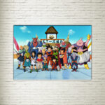 Quadro su Tela Dragon Ball Squad