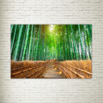 Quadro su Tela Foresta di Bambù Kyoto
