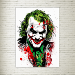 Quadro su Tela Joker Blood