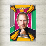 Quadro su tela Steve Jobs
