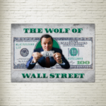 Quadro su Tela The Wolf of Wall Street
