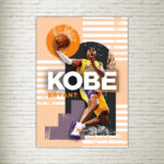 Quadro su tela Kobe Bryant