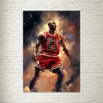 Quadro su tela Micheal Jordan