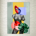 Quadro su Tela Collage Design