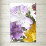 Quadro su Tela Flowers Minimal