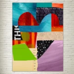Quadro su Tela Heart Collage