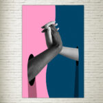 Quadro su Tela Human Hands