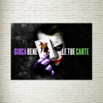 Quadro su Tela Joker Card