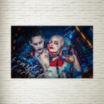 Quadro su Tela Harley Quinn e Joker