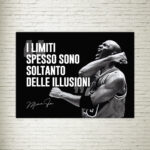 Quadro su Tela Jordan Senza Limiti