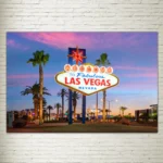 Quadro su tela Welcome to Fabulous Las Vegas