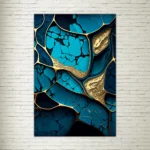 Quadro su Tela Luxury Gold