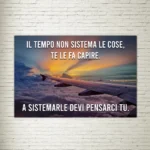 Quadro su Tela Motivational Time