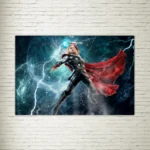 Quadro su Tela Thor Lightning