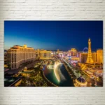 Quadro su tela Las Vegas Night