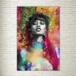 Quadro su Tela Woman Abstract