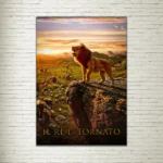 Quadro su Tela Mufasa - Il re è tornato