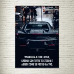 Quadro su Tela Motivazionale Ferrari
