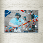 Quadro su Tela Stadio Murales Diego Armando Maradona