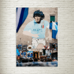 Quadro su Tela Murales Diego Armando Maradona