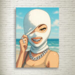 Quadro su Tela Bad Girl