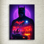 Quadro su Tela Batman Night