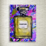 Quadro su Tela Chanel Art