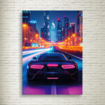Quadro su Tela Supercar