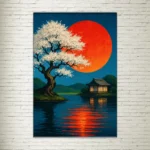 Quadro su Tela Abstract Sun