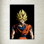 Quadro su tela Goku Shadow