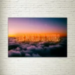 Quadro su tela The Worlds is Yours