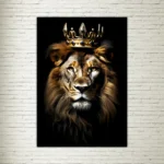 Quadro su tela King Lion