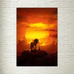 Quadro su tela Lion&Baby