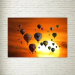 Quadro su tela Mongolfiere