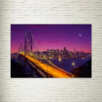 Quadro su tela San Francisco