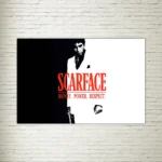 Quadro su tela Scarface Logo
